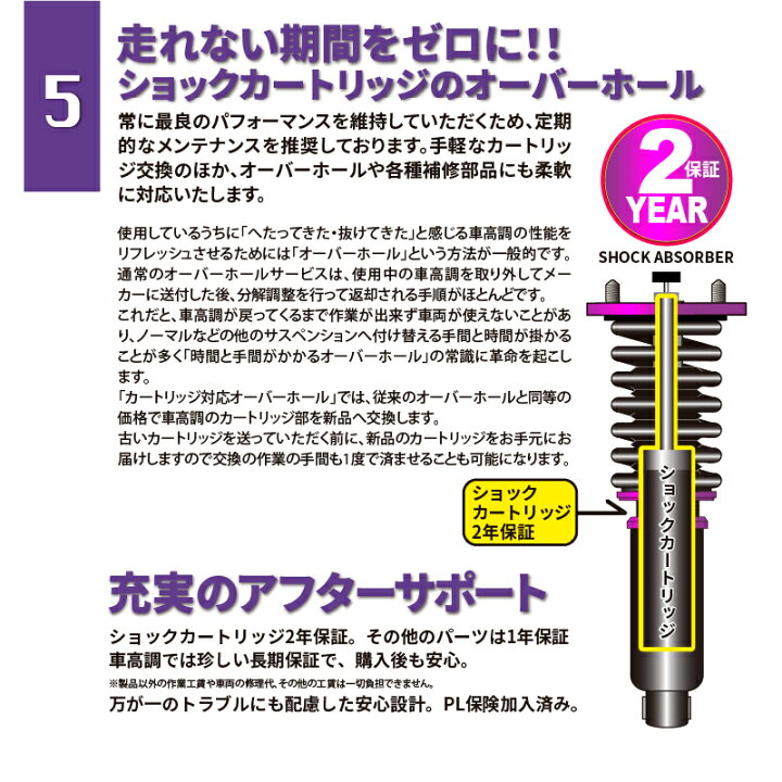 楽天市場】19系 レクサス GS 即納 2年保証 ARROWZ 車高調 GRS191 