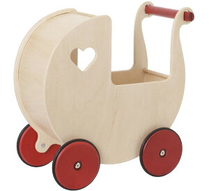 ���[�o�[ ���΂���� Moover Wooden Dolls Pram �i�`������