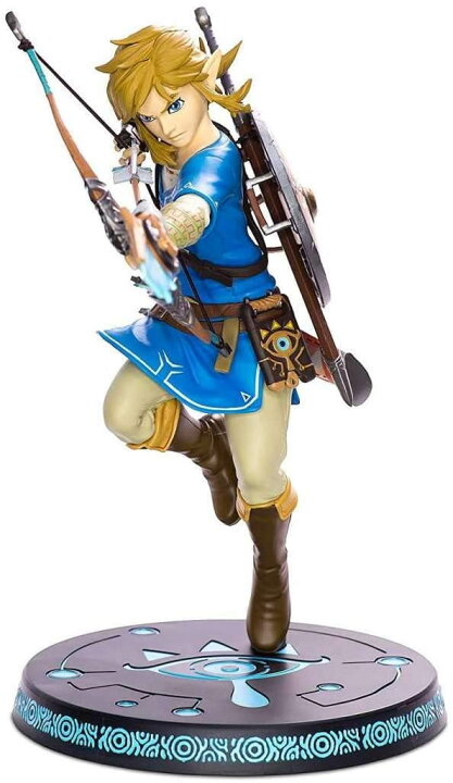 楽天市場 ゼルダの伝説 ブレス オブ ザ ワイルド リンク 10インチ Pvc スタチュー フィギュア First4 The Legend Of Zelda Breath Of The Wild Link Pvc 10 Statue Usa Hobby Land