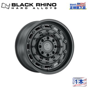 yBlack Rhino (ubNCm) K㗝Xz17C`A~zC[ 1{ARSENAL 17×8J 5H114.3/127 +30TEXTURED MATTE BLACK ėp
