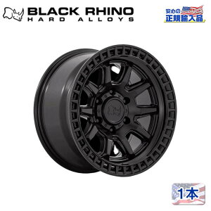 yBlack Rhino (ubNCm) K㗝Xz17C`A~zC[ 1{CALICO 17×8.5J 5H127 ±0MATTE BLACK ėp