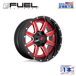 yFUEL OFFROAD (t[GIt[h) K㗝Xz20C`zC[ 1{D250 MAVERICK 20×10 6H 135/139.7 -19 CB106.1GLOSS RED(OXbh)ėp/D25020009847