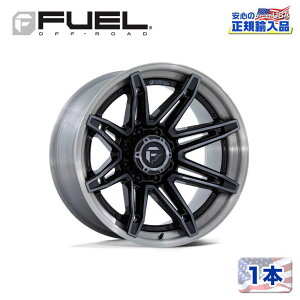 yFUEL OFFROAD (t[GIt[h) K㗝Xz24C`zC[ 1{FC401 BRAWL 24×12 6H 139.7 -44 CB106.1GLOSS BLACK BRUSHED DARK TINT(OXubNubVh _[NeBg)ėp/FC401BT24126844N