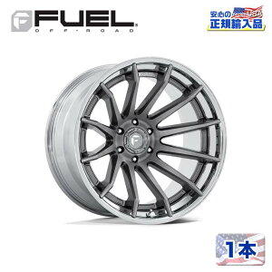 yFUEL OFFROAD (t[GIt[h) K㗝Xz22C`zC[ 1{FC403 BURN 22×12 5H 127 -44 CB71.5PLATINUM W/ CHROME LIP(v`i/N[bv)ėp/FC403AP22125044N