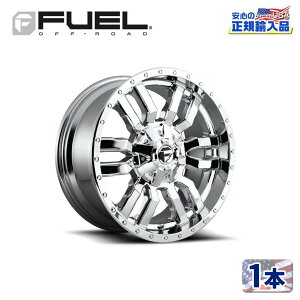 yFUEL OFFROAD (t[GIt[h) K㗝Xz20C`A~zC[ 1{D631 SLEDGE XbW20×9 8H165.1 +1 CB125.1CHROME PLATED ėp/D63120908250