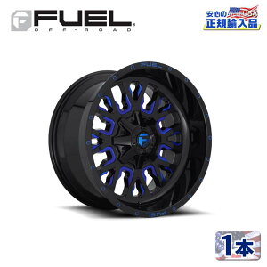 yFUEL OFFROAD (t[GIt[h) K㗝Xz20C`A~zC[ 1{D645 STROKE Xg[N20×9 5H114.3/127 +1 CB78.1GLOSS BLACK BLUE TINTED CLEAR ėp/D64520902650
