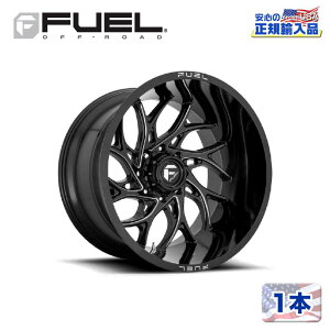yFUEL OFFROAD (t[GIt[h) K㗝Xz22C`zC[ 1{D741 RUNNER 22×8.25 8H 165.1 -240 CB121.5GLOSS BLACK MILLED(OXubN~h)ėp/D74122828D35