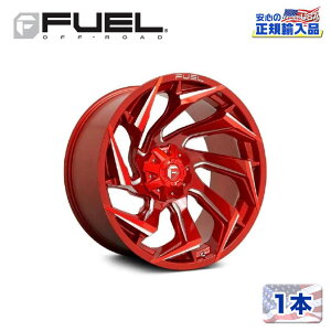 yFUEL OFFROAD (t[GIt[h) K㗝Xz15C`zC[ 1{D754 REACTION 15×8 6H 139.7 -18 CB108CANDY RED MILLED(LfB[bh~h)ėp/D75415808337