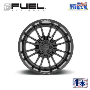 【FUEL OFFROAD(フューエルオフロード)正規輸入総代理店】20インチアルミホイール 1本汎用 D760 CLASH8 クラッシュエイト グロスブラック20×9 8H 165.1 +20 CB125.1