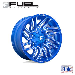 yFUEL OFFROAD (t[GIt[h) K㗝Xz20C`A~zC[ 1{D774 TYPHOON(^Ct[)20×10 8H165.1 -18 CB125.2ANODIZED BLUE MILLED ėp/D77420008247