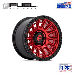 yFUEL OFFROAD (t[GIt[h) K㗝Xz17C`zC[ 1{D834 CYCLE 17×8.5 5H 120 +34 CB65.07CANDY RED W/ BLACK RING(LfB[bh/ubNO)ėp/D8341785G460