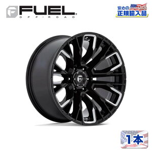 yFUEL OFFROAD (t[GIt[h) K㗝Xz17C`zC[ 1{D849 REBAR 17×9 6H 120 +1 CB67.06GLOSS BLACK MILLED(OXubN~h)ėp/D84917909450