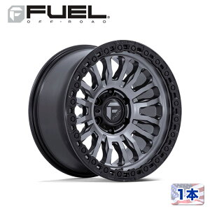 yFUEL OFFROAD (t[GIt[h) K㗝Xz17C`zC[ 1{FC857 RINCON 17×9 8H 180 +20 CB124.2MATTE GUNMETAL W/ M-BLACK LIP(}bgK^/}bgubNbv)ėp/FC857AB17908820