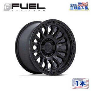 yFUEL OFFROAD (t[GIt[h) K㗝Xz17C`zC[ 1{FC857 RINCON 17×9 8H 165.1 +20 CB125.1MATTE BLACK W/ GLOSS BLACK LIP(}bgubN/OXubNbv)ėp/FC857MB17908020