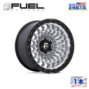【FUEL OFFROAD (フューエルオフロード) 正規代理店】20インチホイール 1本FC870 SINISTER 20×10 5H 127 -18 CB78.1MACHINED W/ MATTE BLACK LIP(マシーンド/マットブラックリップ)汎用/FC870DB20105018N