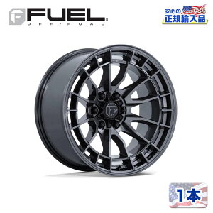 yFUEL OFFROAD Kiz17C` A~zC[ 1{FC888 REVOLT 17×9 6H 139.7 -12 CB106.1 GLOSS GUNMETAL(OXK^)ėp/FC888AX17906812N