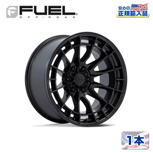�yFUEL OFFROAD ���K�i�z20�C���` �A���~�z�C�[�� 1�{FC888 REVOLT 20×9 6H 139.7 +20 CB106.1 MATTE BLACK(�}�b�g�u���b�N)�ėp/FC888MX20906820