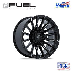yFUEL OFFROAD Kiz20C` A~zC[ 1{FC889 BLADE 20×10 8H 180 -18 CB124.2 GLOSS BLACK MILLED(OXubN~h)ėp/FC889BE20108818N