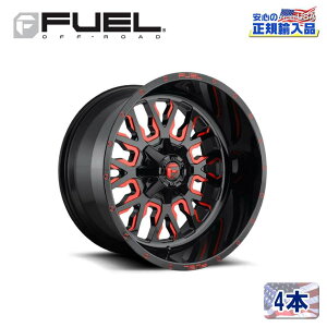yFUEL OFFROAD (t[GIt[h) K㗝Xz20C`A~zC[ 4{ZbgD612 STROKE Xg[N20×10 6H135/139.7 -19 CB106.1GLOSS BLACK RED TINTED CLEAR ėp/D61220009846