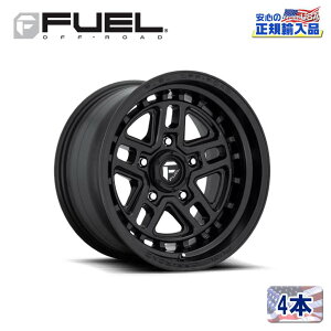 【FUEL OFFROAD (フューエルオフロード) 正規代理店】17インチアルミホイール 4本セットD667 NITRO ナイトロ17×9 6H135 +1 CB87.1マットブラック 汎用/D66717908950