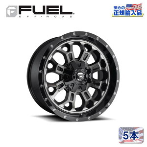 yFUEL OFFROAD (t[GIt[h) K㗝Xz18C`A~zC[ 5{ZbgD561 CRUSH NbV18×9 5H139.7/150 +20 CB110.1GLOSS MACHINED DOUBLE DARK TINT ėp/D56118907057