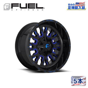 yFUEL OFFROAD (t[GIt[h) K㗝Xz17C`A~zC[ 5{ZbgD645 STROKE Xg[N17×9 5H114.3/127 -12 CB78.1GLOSS BLACK BLUE TINTED CLEAR ėp/D64517902645