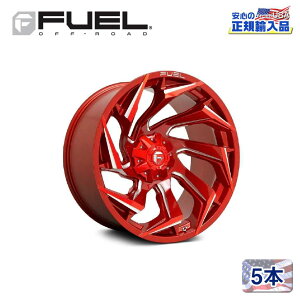 yFUEL OFFROAD (t[GIt[h) K㗝Xz22C`A~zC[ 5{ZbgD754 REACTION22×12 5H127/139.7 -44 CB87.1CANDY RED MILLED ėp/D75422205747