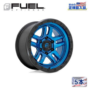 yFUEL OFFROAD (t[GIt[h) K㗝Xz17C`A~zC[ 5{ZbgD790 AMMO17×9 6H139.7 -12 CB106.1BLUE WITH BLACK LIP ėp/D79017908445