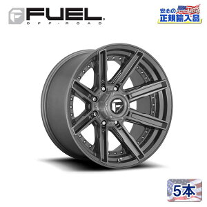 yFUEL OFFROAD (t[GIt[h) K㗝Xz20C`A~zC[ 5{ZbgD710 ROGUE PLATINUM20×9 5H127 +1 CB71.5BRUSHED GUN METAL TINTED CLEAR ėp/D71020907550