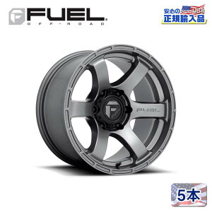 yFUEL OFFROAD (t[GIt[h) K㗝Xz18C`A~zC[ 5{ZbgD767 RUSH18×9 6H114.3 +20 CB66.06MATTE GUN METAL ėp/D76718908757
