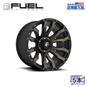 �yFUEL OFFROAD�i�t���[�G���I�t���[�h�j���K�A�����㗝�X�z20�C���`�A���~�z�C�[�� 5�{�ėp D674 BLITZ �u���b�c �}�b�g�u���b�N/�_�u���_�[�N�e�B���g20×9 8H 180 +20 CB124.2