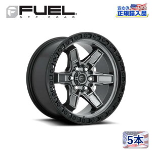 �yFUEL OFFROAD�i�t���[�G���I�t���[�h�j���K�A�����㗝�X�z17�C���`�A���~�z�C�[�� 5�{�ėp D698 KICKER6 �L�b�J�[�V�b�N�X �}�b�g�K�����^��/�u���b�N�r�[�h�����O17×9 6H 139.7 +1 CB106.1