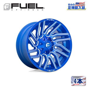 yFUEL OFFROAD (t[GIt[h) K㗝Xz22C`A~zC[ 4{ZbgD774 TYPHOON(^Ct[)22×12 5H139.7/150 -44 CB110.2ANODIZED BLUE MILLED ėp/D77422207047