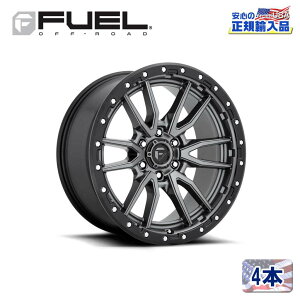 yFUEL OFFROAD (t[GIt[h) K㗝Xz20C`A~zC[ 4{ZbgD680 REBEL 820×10 8H170 -18 CB125.1MATTE GUN METAL BLACK BEAD RING ėp/D68020001747