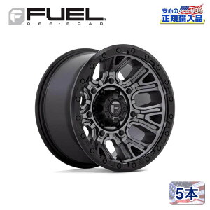 yFUEL OFFROAD (t[GIt[h) K㗝Xz20C`A~zC[ 5{ZbgD825 TRACTION(gNV)20×9 8H165.1 +1 CB125.1MATTE GUNMETAL W/ BLACK RING ėp/D82520908250