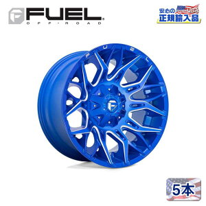 yFUEL OFFROAD (t[GIt[h) K㗝Xz20C`A~zC[ 5{ZbgD770 TWITCH(cCb`)20×10 8H165.1 -18 CB125.2ANODIZED BLUE MILLED ėp/D77020008247