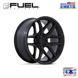�yFUEL OFFROAD (�t���[�G���I�t���[�h) ���K�㗝�X�z20�C���`�A���~�z�C�[�� 4�{FC854MX FLUX �t���b�N�X BLACKOUT(�u���b�N�A�E�g)20×9J 6H 139.7 +20 CB106.1