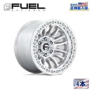 �yFUEL OFFROAD(�t���[�G���I�t���[�h)���K�㗝�X�z17�C���`�A���~�z�C�[�� 4�{RINCON BEADLOCK FC125DX17×9 6H 139.7 -38 CB106.1MACHINED �ėp
