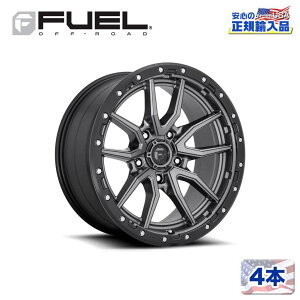 yFUEL OFFROAD (t[GIt[h) K㗝Xz17C`A~zC[ 4{D680 REBEL 6 17×9 6H135 -12 CB87.1AgTCgZ^[/ubNbv/ANTHRACITE CENTER W/ BLACK LIP ėp