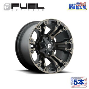 yFUEL OFFROAD (t[GIt[h) K㗝Xz20C`A~zC[ 5{D569 VAPOR 20×9 8H165.1 +20 CB125.1}bgubN _u_[NeBg/MATTE BLACK DOUBLE DARK TINT ėp