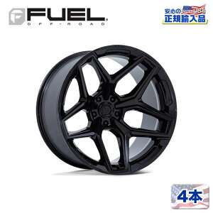 �yFUEL OFFROAD (�t���[�G���I�t���[�h) ���K�㗝�X�z20�C���`�z�C�[�� 4�{�Z�b�gFLUX 20×9 6H 139.7 +20 CB106.1GLOSS BLACK(�O���X�u���b�N)�ėp/FC854BX20906820