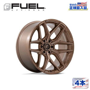 �yFUEL OFFROAD (�t���[�G���I�t���[�h) ���K�㗝�X�z20�C���`�z�C�[�� 4�{�Z�b�gFLUX 20×10 5H 127 -18 CB71.5PLATINUM BRONZE(�v���`�i���u�����Y)�ėp/FC854ZR20105018N