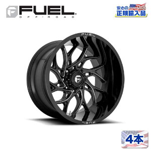 yFUEL OFFROAD (t[GIt[h) K㗝Xz20C`zC[ 4{ZbgD741 RUNNER 20×8.25 8H 200 -202 CB142GLOSS BLACK MILLED(OXubN~h)ėp/D74120829235