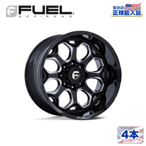 yFUEL OFFROAD (t[GIt[h) K㗝Xz22C`zC[ 4{ZbgFC862 SCEPTER 22×10 8H 180 -18 CB124.2GLOSS BLACK MILLED(OXubN~h)ėp/FC862BE22108818N