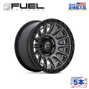 yFUEL OFFROAD (t[GIt[h) K㗝Xz17C`zC[ 5{ZbgD835 CYCLE 17×8.5 6H 114.3 +34 CB66.06MATTE GUNMETAL W/ BLACK RING(}bgK^/ubNO)ėp/D83517858760