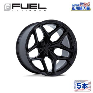 �yFUEL OFFROAD (�t���[�G���I�t���[�h) ���K�㗝�X�z20�C���`�z�C�[�� 5�{�Z�b�gFLUX 20×9 6H 139.7 +20 CB106.1GLOSS BLACK(�O���X�u���b�N)�ėp/FC854BX20906820