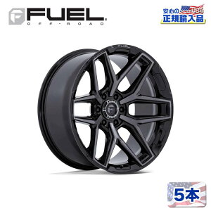 yFUEL OFFROAD (t[GIt[h) K㗝Xz20C`zC[ 5{ZbgFLUX 20×10 8H 180 -18 CB124.2GLOSS BLACK BRUSH FC GRAY DDT(OXubNubV FCO[ DDT)ėp/FC854BT20108818N