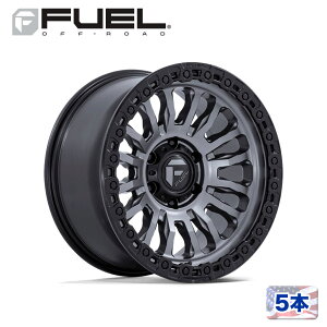 yFUEL OFFROAD (t[GIt[h) K㗝Xz17C`zC[ 5{ZbgFC857 RINCON 17×8.5 5H 127 -1 CB71.5MATTE GUNMETAL W/ M-BLACK LIP(}bgK^/}bgubNbv)ėp/FC857AB17855001N