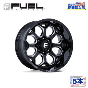 yFUEL OFFROAD (t[GIt[h) K㗝Xz22C`zC[ 5{ZbgFC862 SCEPTER 22×10 5H 127 -18 CB71.5GLOSS BLACK MILLED(OXubN~h)ėp/FC862BE22105018N