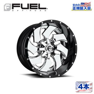 yFUEL OFFROAD (t[GIt[h) K㗝Xz22C`zC[ 4{ZbgD240 CLEAVER 22×12 8H 170 -44 CB125.1CHROME PLATED GLOSS BLACK LIP(N[bL/OXubNbv)ėp/D24022201747